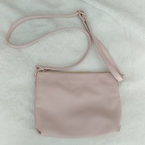 Pink crossbody bag